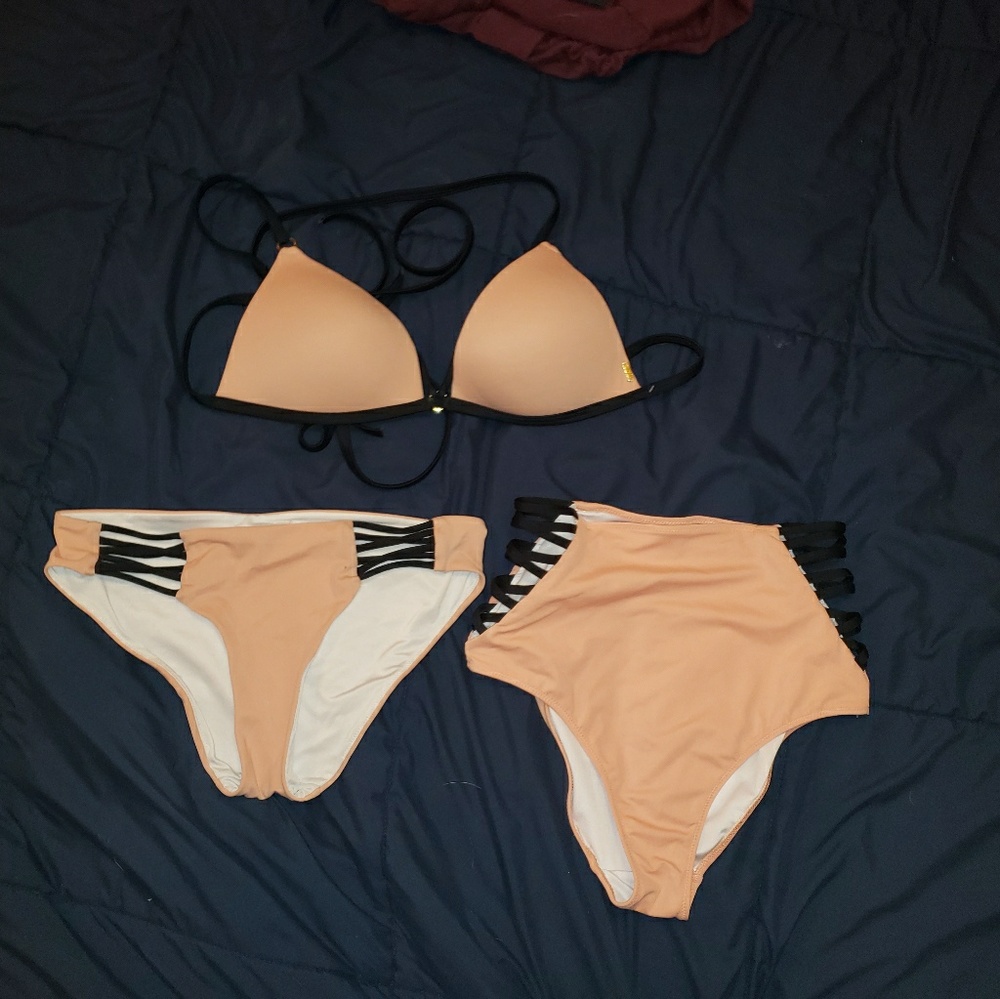 Pink swim suit